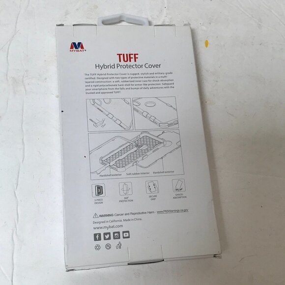 iPhone XS Max Case NWT Black Cover TUFT X 10 NIB Cell Cover - Picture 2 of 3